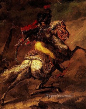  estudio Pintura - Estudio para acusar a Casseur TAC del romántico Theodore Géricault
